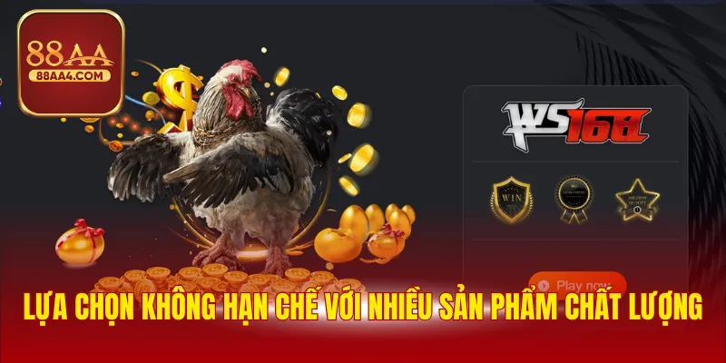 Lựa chọn không hạn chế với nhiều sản phẩm chất lượng